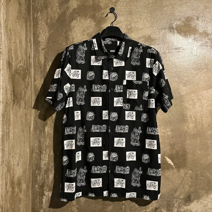 [BUNJANG] Vans Short Sleeve Shirt / 반스 반팔 셔츠