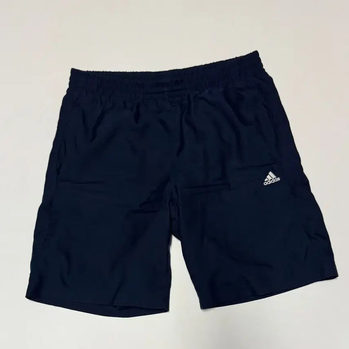 [BUNJANG] Adidas Training Banding Logo Shorts Navy / 아디다스 트레이닝 밴딩 로고 반바지 L 네이비