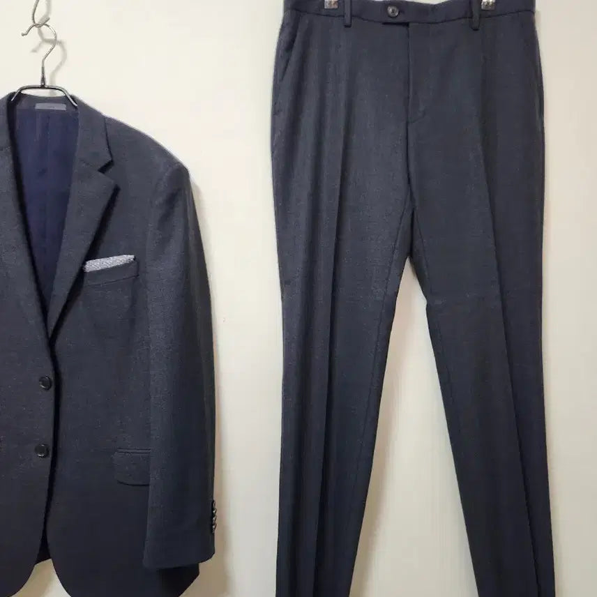 [BUNJANG] AND Z Charcoal Grey Suit Set Size 105 / (새상품)AND Z 정장 세트 105