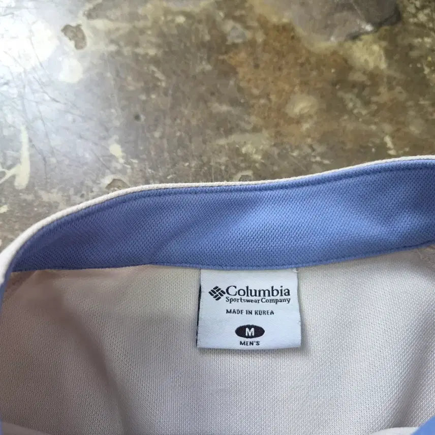 [BUNJANG] Columbia Half-Zip Functional Short-Sleeve T-Shirt (Size M) / M) 컬럼비아 하프집업 기능성 소재 반팔티 반팔 티셔츠