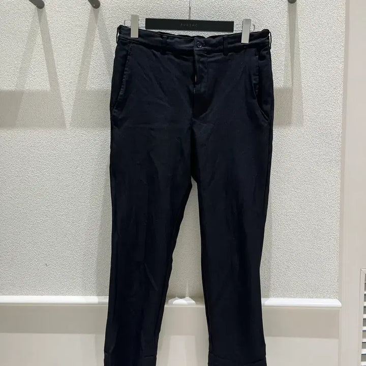 [BUNJANG] Comme des Garçons Black Wrinkled Trousers L / 꼼데가르송 블랙 크링클 슬랙스 L
