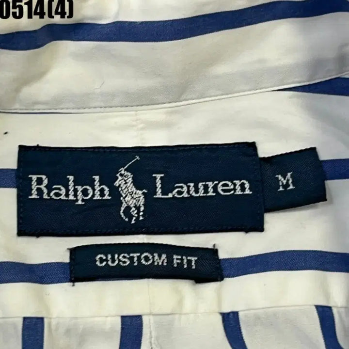 [BUNJANG] Polo Ralph Lauren Striped Short Sleeve Shirt / 폴로 랄프로렌 스트라이프 반팔 셔츠