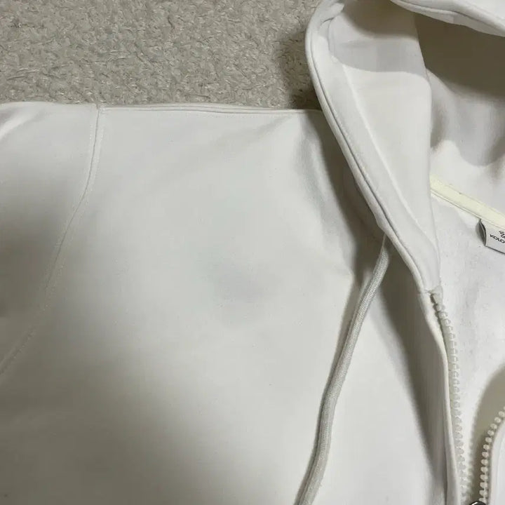 [BUNJANG] KOLON SPORT White Hooded Zip-Up XS / 코오롱스포츠 화이트 후드집업 xs
