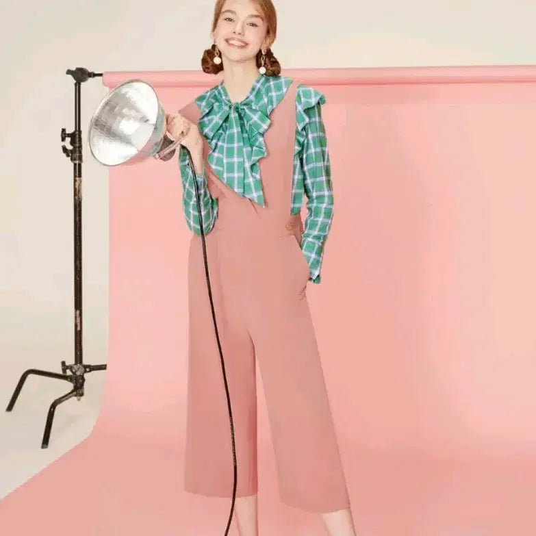 [BUNJANG] Clicky Jumpsuit Wide Pants / 클리지  점프수트 와이드팬츠