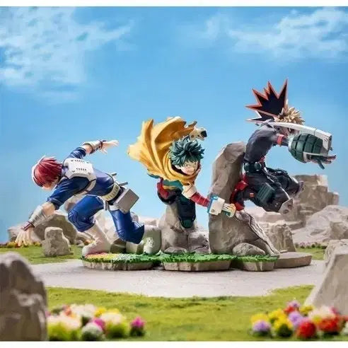 [BUNJANG] My Hero Academia Your Next Figure 3 Types Set / 나의 히어로 아카데미아 유어넥스트 피규어 3종 세트
