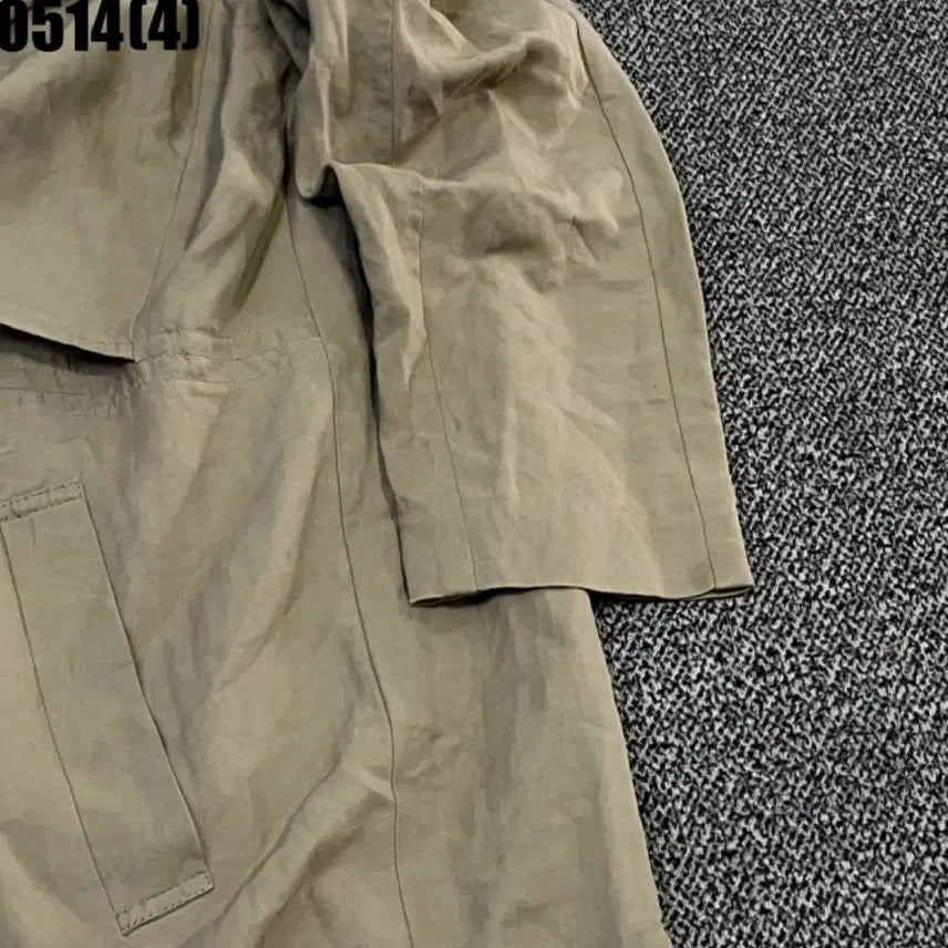 [BUNJANG] Beige Half Trench Coat / 베이지색 하프 트렌치 코트
