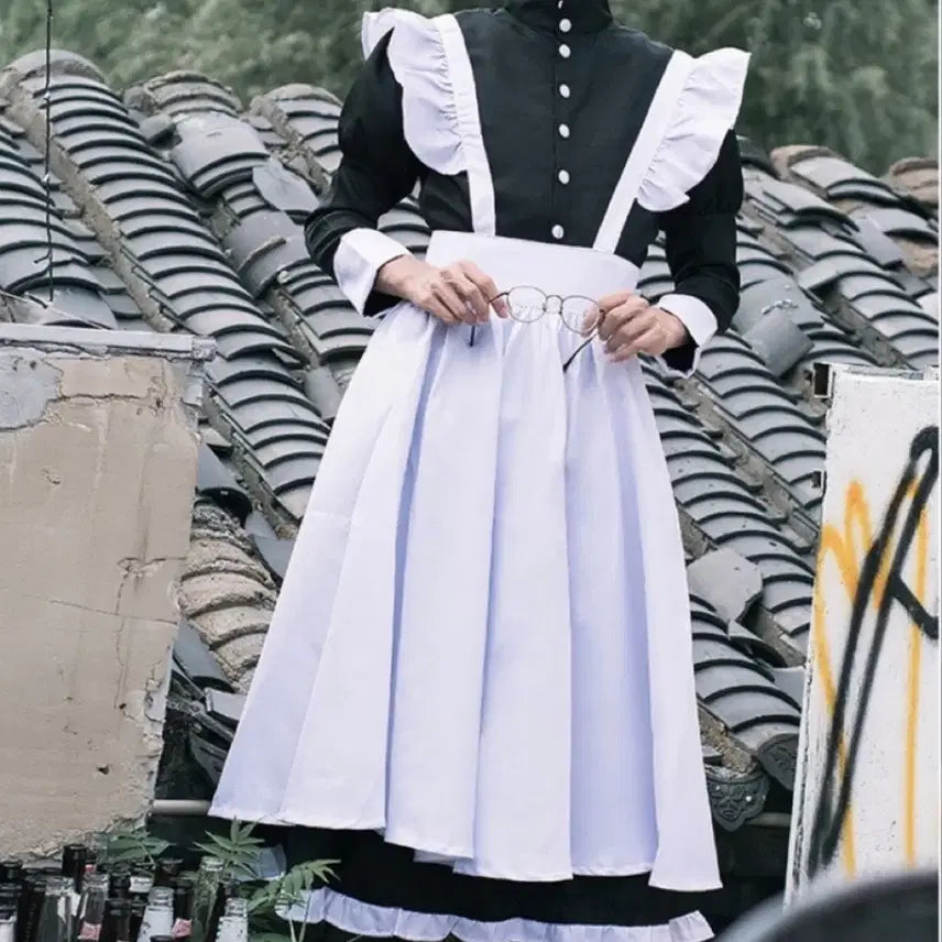[BUNJANG] Maid Cosplay Costume Dress / 코스프레 메이드복 S 판매