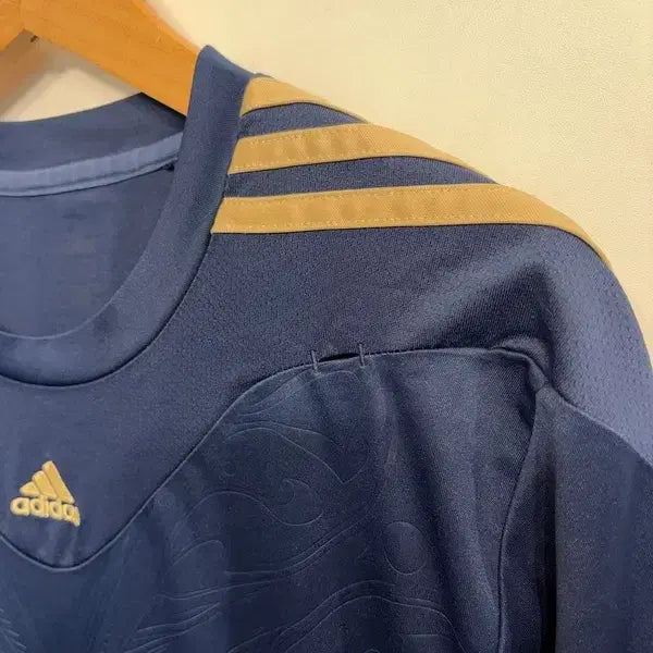 [BUNJANG] Adidas Champions League Navy Functional Short Sleeve T-Shirt (Size 105) / 105 아디다스 챔피언스리그 네이비 기능성 반팔 티셔츠