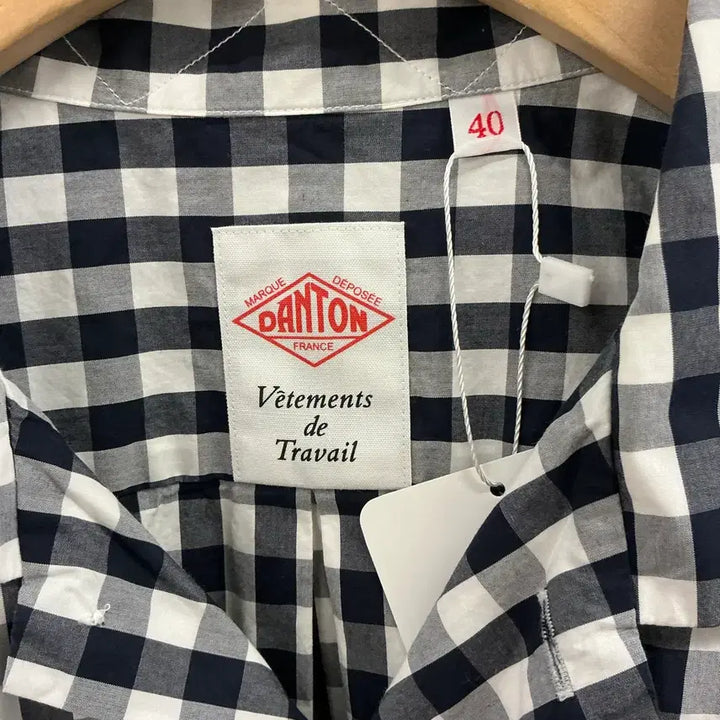 [BUNJANG] DANTON Check Shirt / 단톤 체크 셔츠