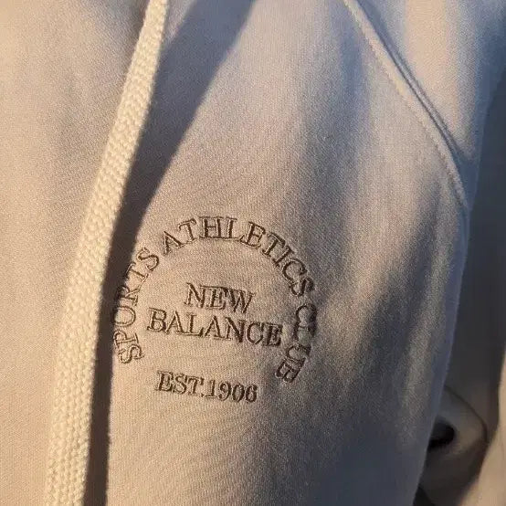 [BUNJANG] New Balance Hooded Long Dress Ivory / 뉴발란스 후드 롱 원피스 아이보리