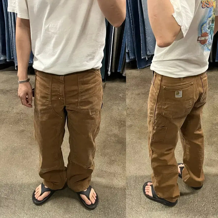 [BUNJANG] 70s Carhartt Double Knee Work Pants / 70s Carhartt 더블니 워크 팬츠 (30)