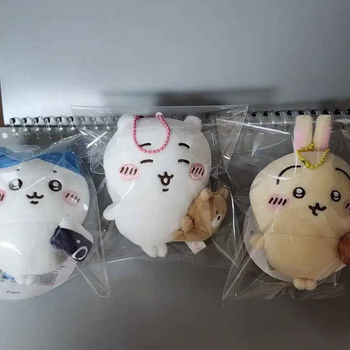 [BUNJANG] Cheekawa Usagi Stress Ball Plush Keychain / 정품 먼작귀 치이카와 스트레스볼 인형 키링 (우사기)