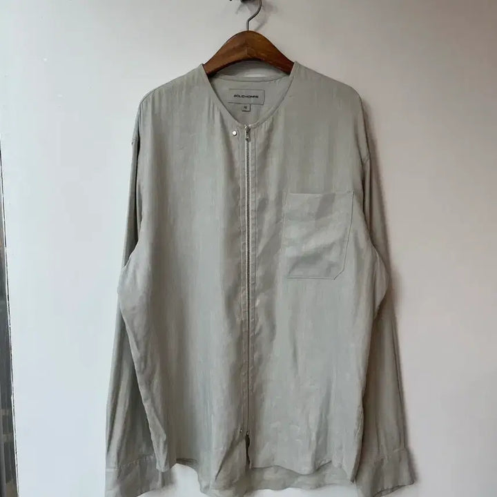 [BUNJANG] Solid Homme Zipper Shirt Jacket Size 48 / 솔리드옴므 지퍼 셔츠형 자켓 48사이즈