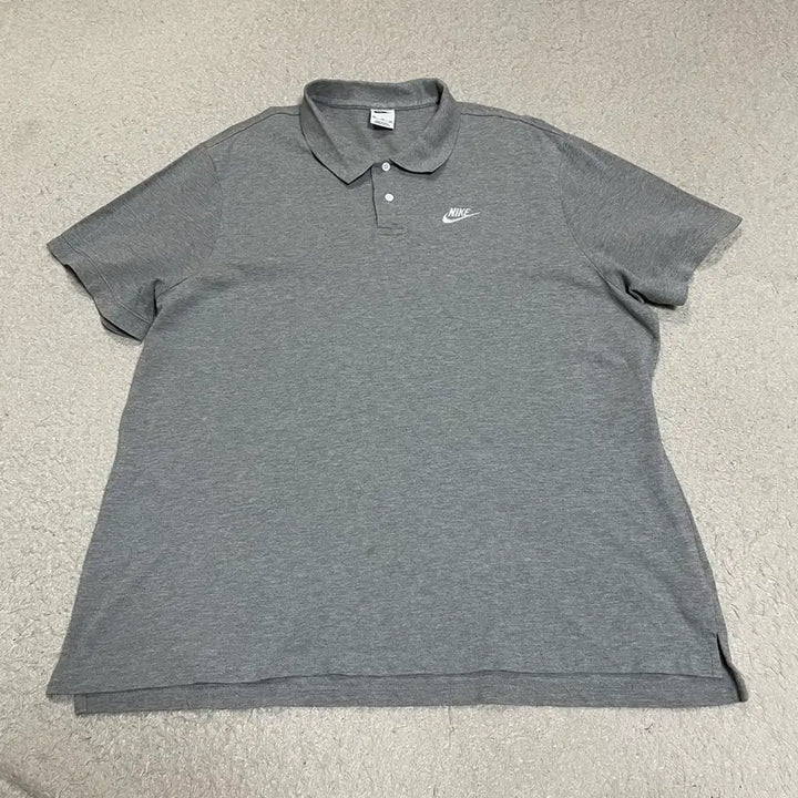 [BUNJANG] Nike Short Sleeve Polo T-Shirt Grey XXL / 나이키 반팔 카라티 그레이 XXL 110