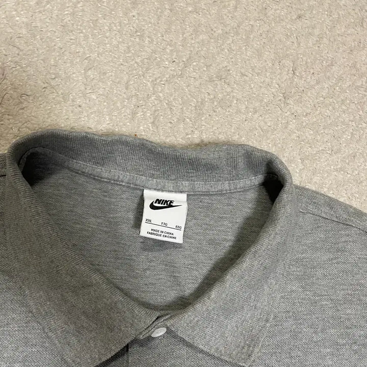 [BUNJANG] Nike Short Sleeve Polo T-Shirt Grey XXL / 나이키 반팔 카라티 그레이 XXL 110