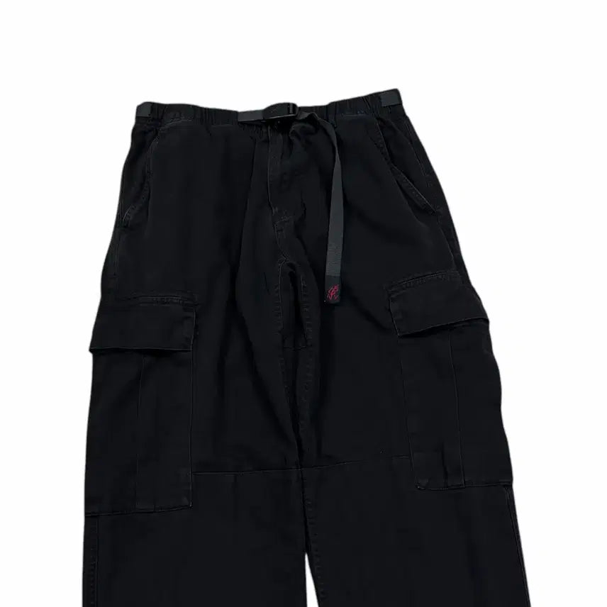 [BUNJANG] Gramicci Black Cargo Pants M / 그라미치 벨트 블랙 카고팬츠 바지 M
