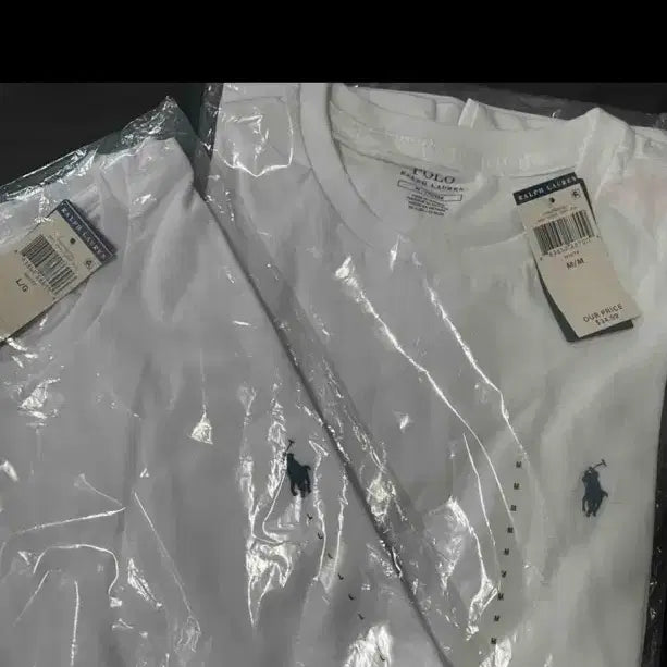 [SOLD OUT] 폴로 랄프로렌 흰색 반팔 티셔츠 새상품