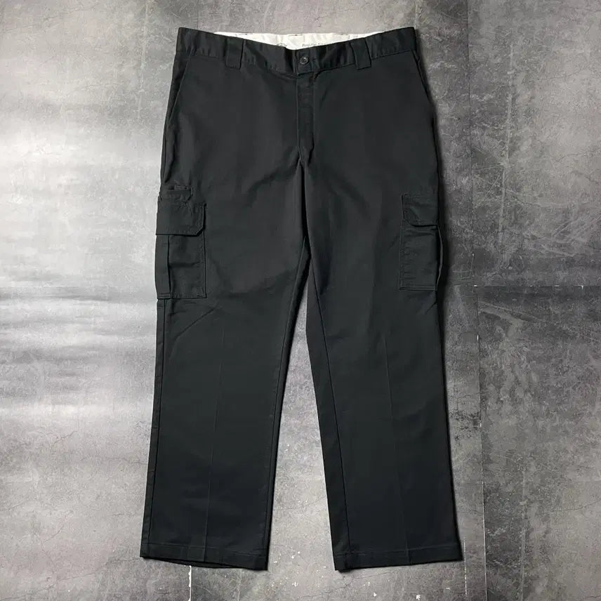 [BUNJANG] Dickies Black Regular Straight Fit Cargo Work Pants / DICKIES 디키즈 블랙 레귤러 스트레이트핏 카고 워크팬츠 A00965