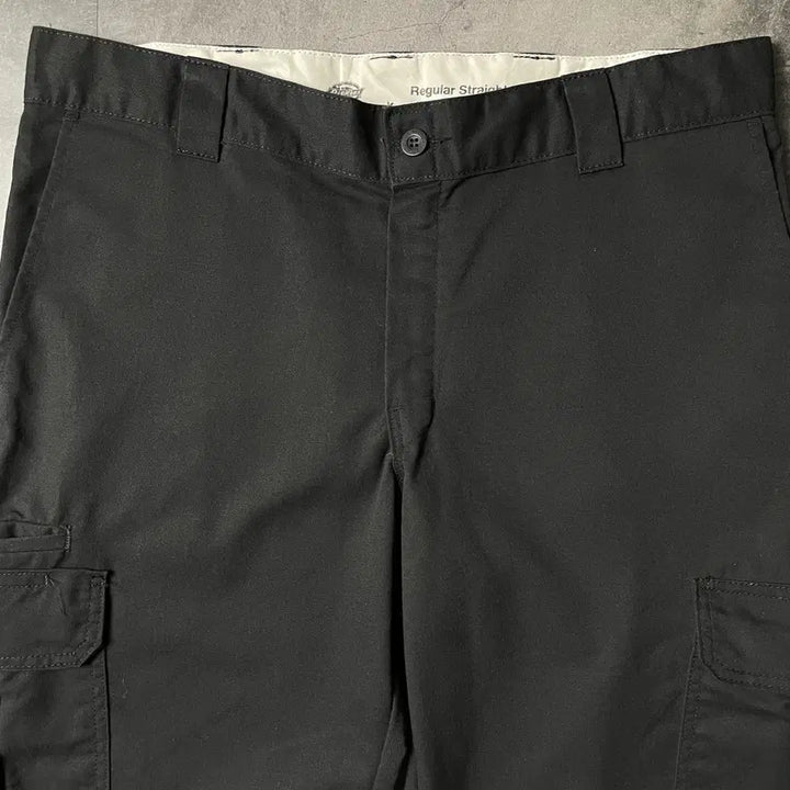 [BUNJANG] Dickies Black Regular Straight Fit Cargo Work Pants / DICKIES 디키즈 블랙 레귤러 스트레이트핏 카고 워크팬츠 A00965