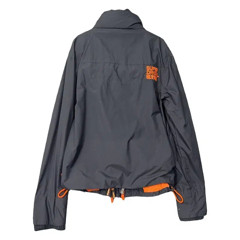 [BUNJANG] Superdry 3-ZIP Vintage Black Wind Jacket (Size S) / 수퍼드라이 3-ZIP 빈티지 블랙 윈드 자켓 S