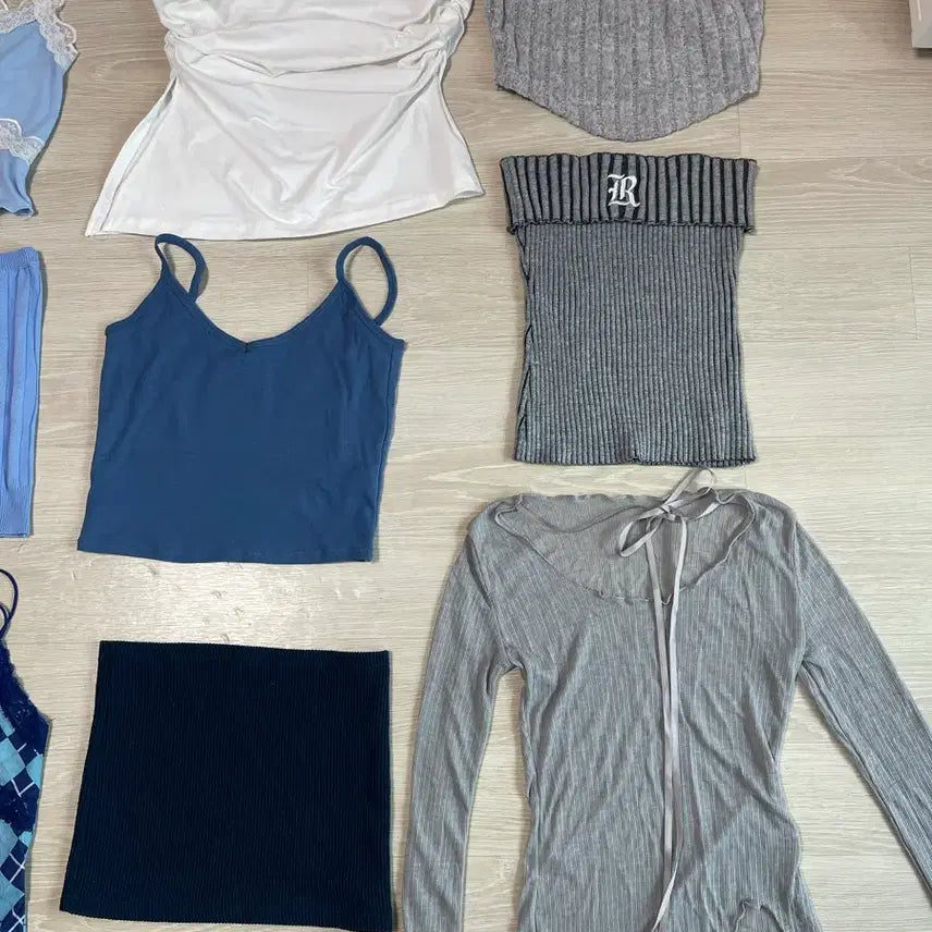 [BUNJANG] Sleeveless Halterneck Tank Top for BJ/Broadcasting Wear / 민소매 홀터넥 나시 bj의상 방송복