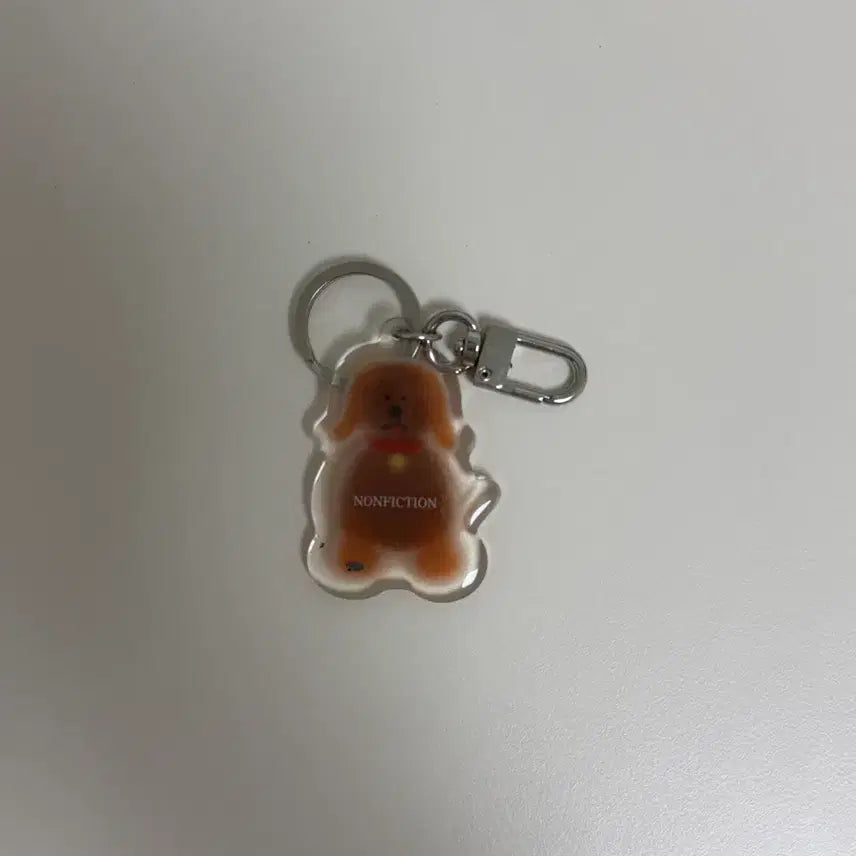 [BUNJANG] Nonfiction Dog Acrylic Keyring / 논픽션 강아지 키링