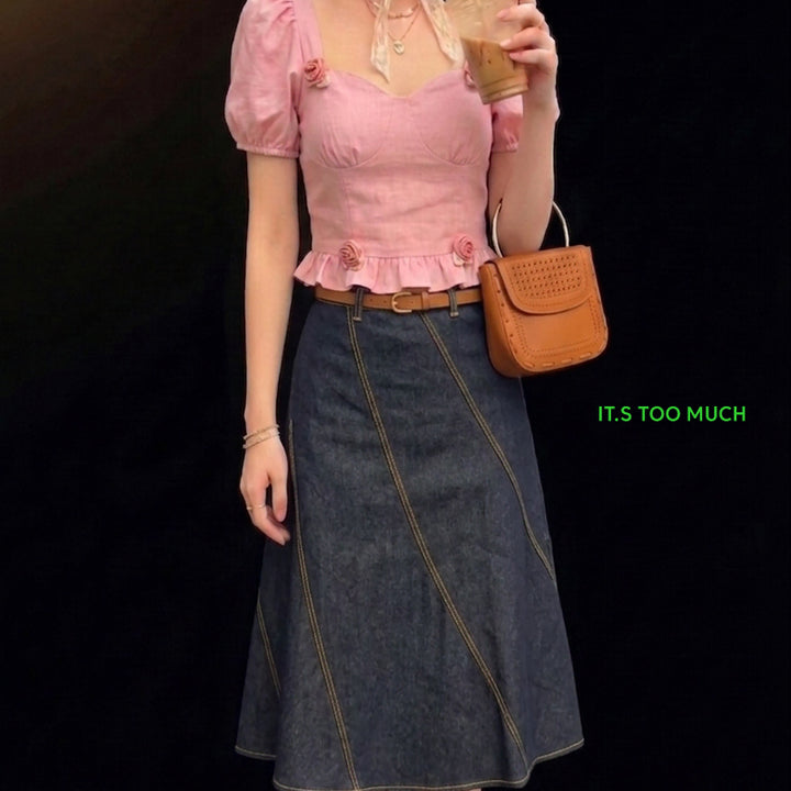 [BUNJANG] Vintage Check Pleated Mini/Long Skirt / 2319 미니스커트 미니치마 주름치마 체크치마 빈티지스커트 롱스커트 롱치