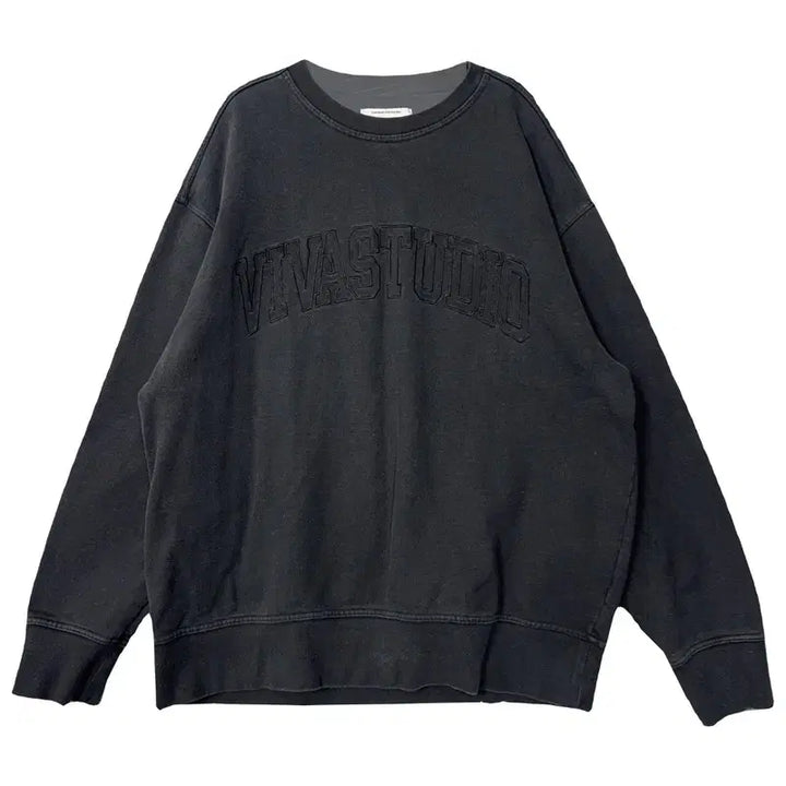 [BUNJANG] Vivastudio Spell Logo Sweatshirt / 비바스튜디오 스펠 로고 스웻셔츠 맨투맨 L