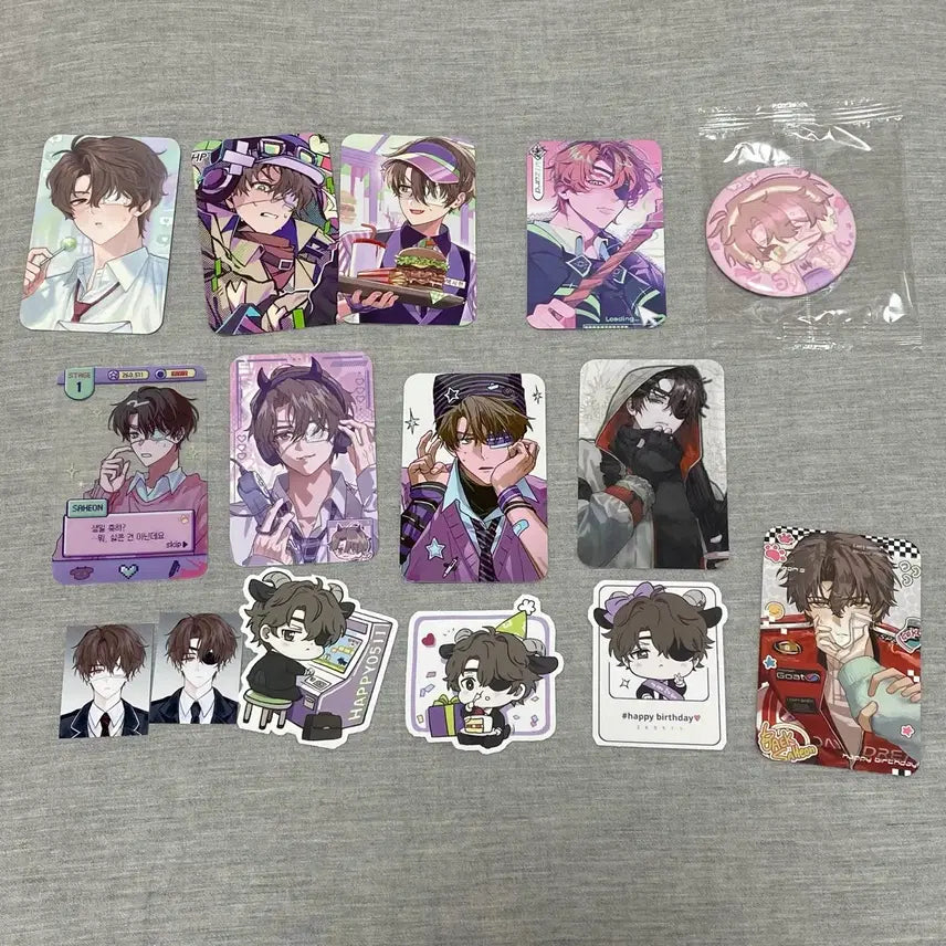 [BUNJANG] Goeul Baek Sa-heon Birthday Cafe Bundle Set / 괴출 백사헌 생카 일괄