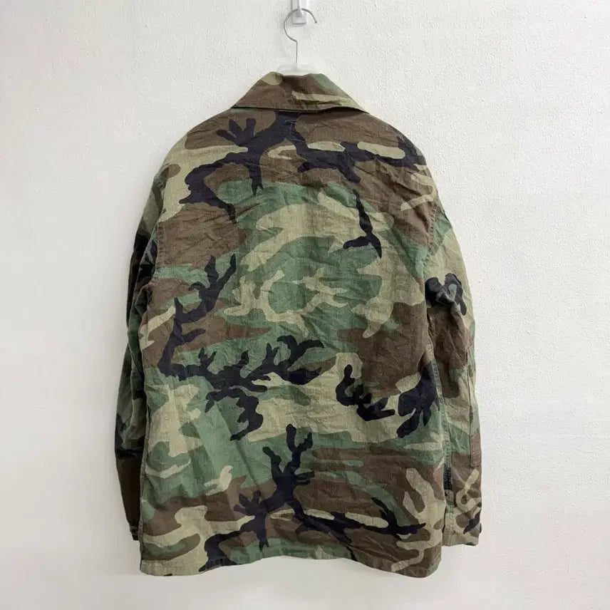 [BUNJANG] US Military Woodland Camo Field Jacket (M) / 80S USA 미군 우드랜드 밀리터리 자켓 (M)