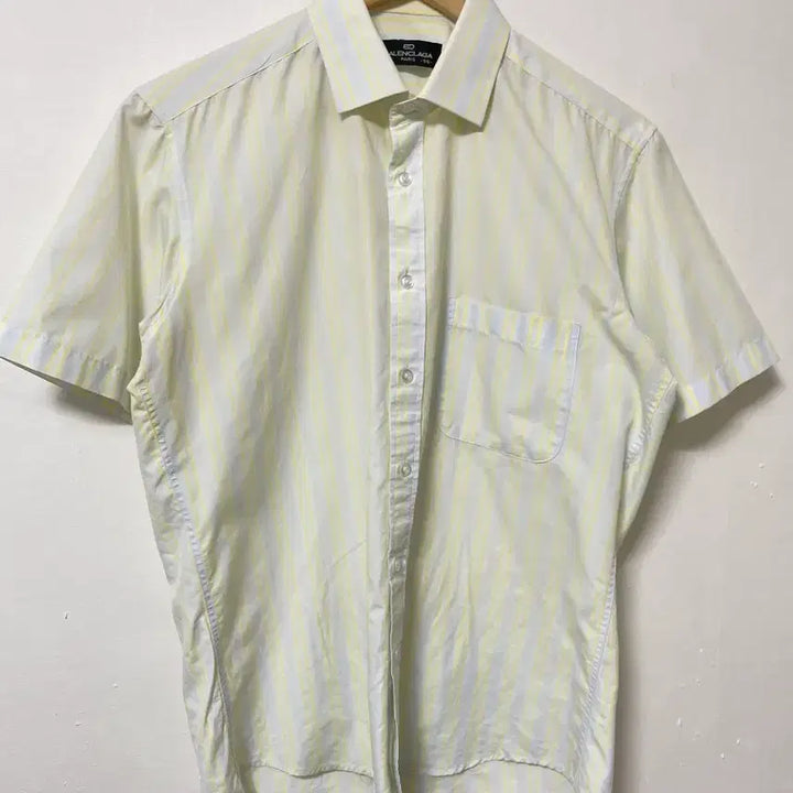 [BUNJANG] Balenciaga Loose Fit Short Sleeve Shirt / 95-100 BALENCIAGA 발렌시아가 루즈핏 반팔 셔츠 남방 정품