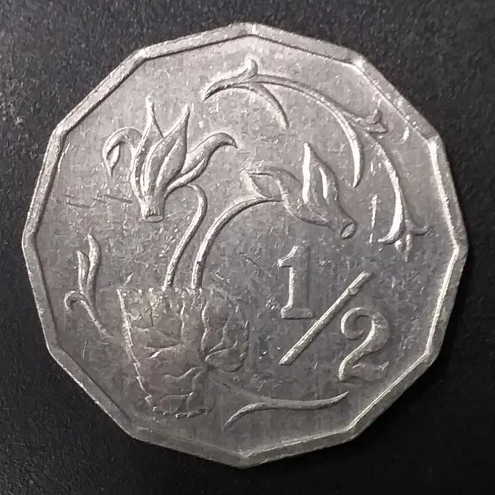[BUNJANG] 1983 Cyprus 1/2 Cent Coin / 1983년 키프로스 1/2센트 동전 w1101