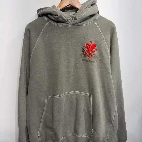 [BUNJANG] M Octo Golfer Percival x Gol Studio Hoodie Khaki / M 옥토 골리 퍼시벌 X 골스튜디오 후디 카키