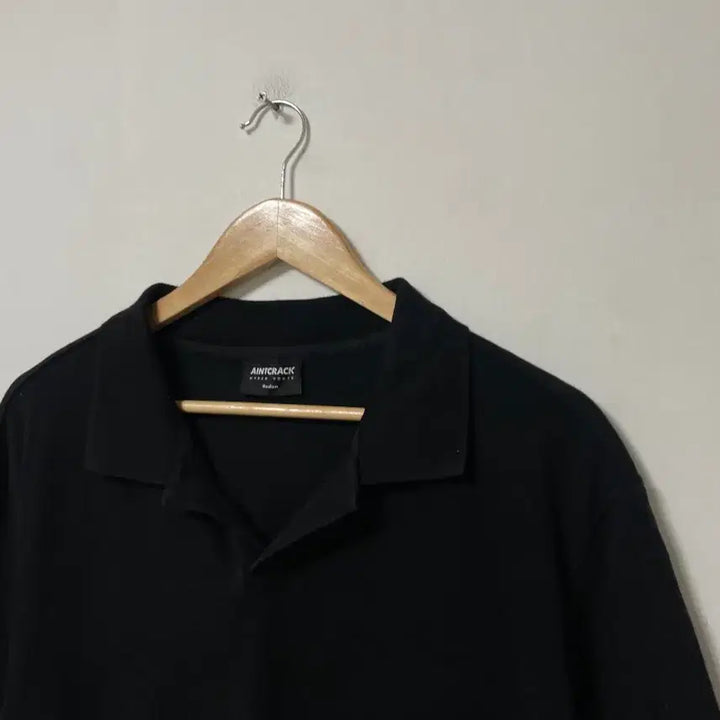 [BUNJANG] AINTCRACK Span Loose Fit Short Sleeve Polo Shirt / 100-105 AINTCRACK 스판 루즈핏 반팔 카라티 정품