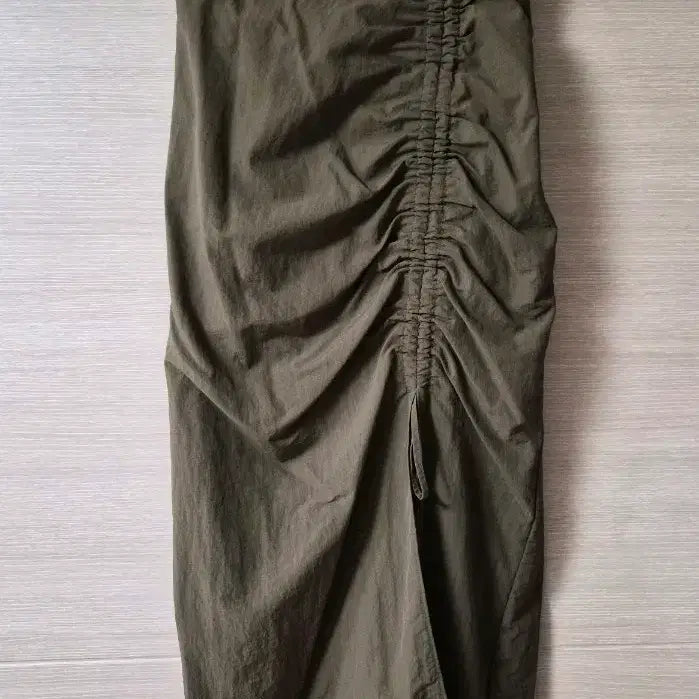[BUNJANG] Drawstring Shirred Skirt / 끈조절 셔링스커트