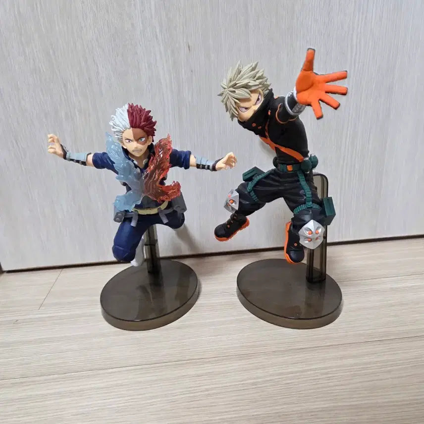 [BUNJANG] My Hero Academia Bakugo &amp; Todoroki Figure Set (Rare Bundle) / [희귀/일괄] 나의 히어로 아카데미아 바쿠고&amp;토도로키 피규어 세트