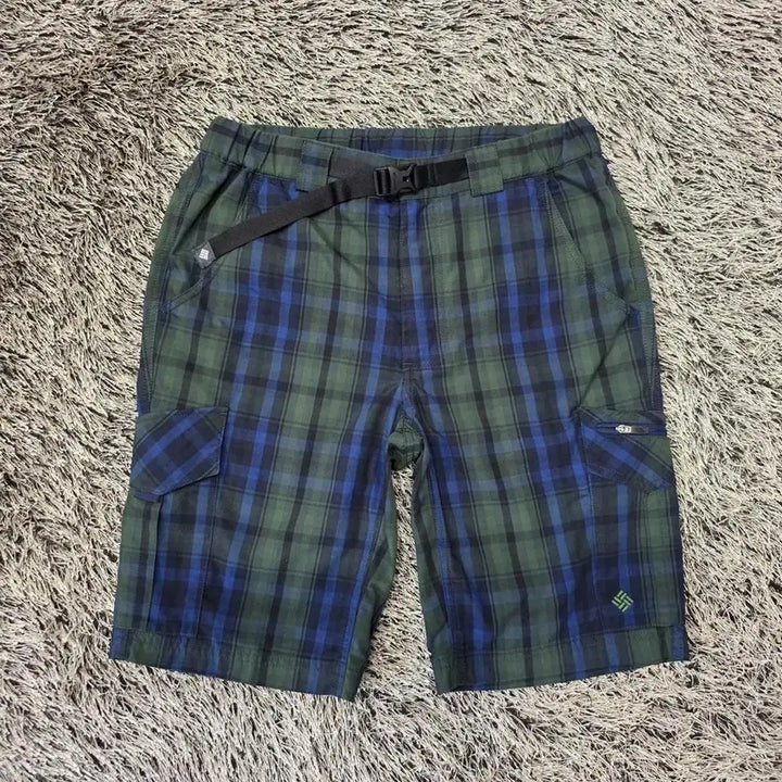 [BUNJANG] Columbia Checked Cargo Shorts Women&