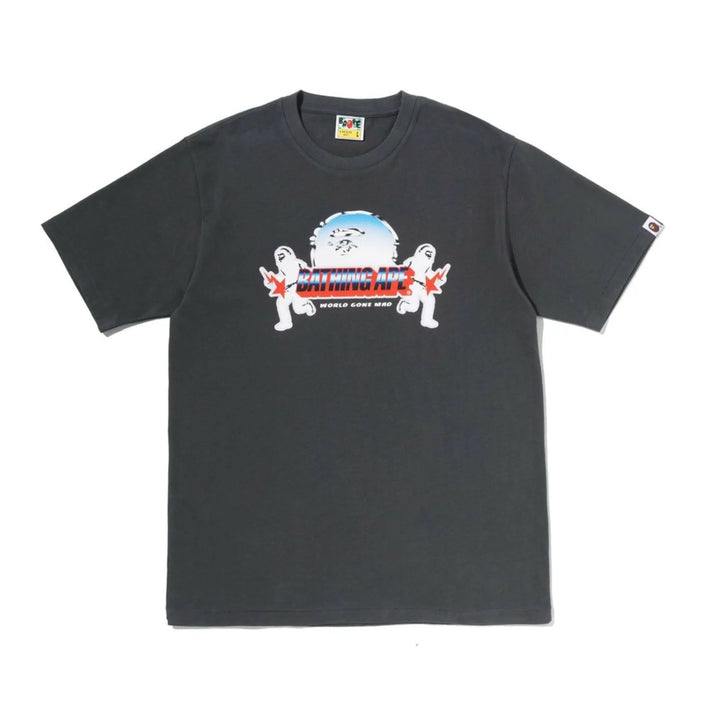 [BUNJANG] A BATHING APE Metal Ape Head Short Sleeve T-Shirt 26SS / [해외] 베이프 메탈 에이프 헤드 반팔 티셔츠 26SS