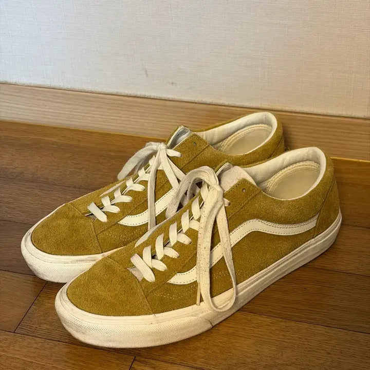 [BUNJANG] Vans Style 36 Suede Dried Tobacco Marshmallow Size 295 / 반스 스타일36 스웨이드 머스타드 (295 사이즈)