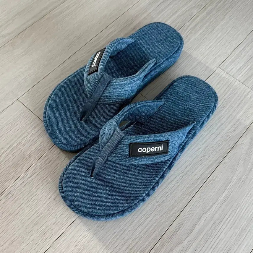 [BUNJANG] Coperni Denim Flip-Flops / 코페르니 플립플랍 데님