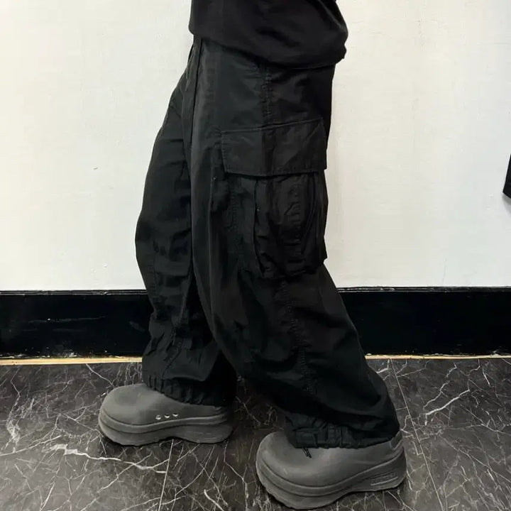[BUNJANG] Needles H.D. BDU Fatigue Balloon Pants Black / 니들스 H.D BDU 퍼티그 벌룬 팬츠 블랙