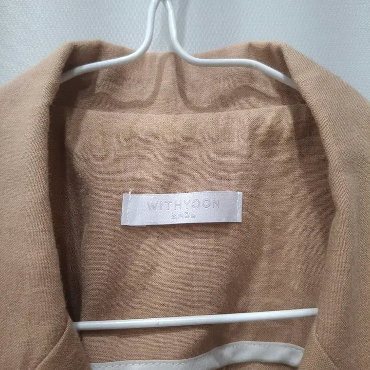 [BUNJANG] Short-Sleeve Blazer Jacket Beige / 반팔 블레이저 자켓 베이지색