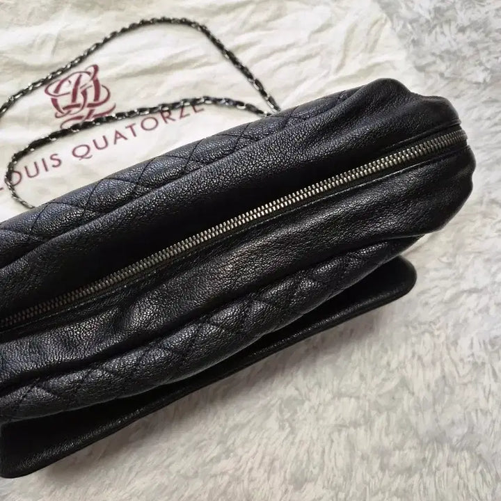 [BUNJANG] Louis Quatorze Black Shoulder Bag Chain Bag / 루이까또즈 블랙 숄더백 체인백 가방