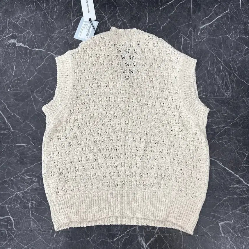 [BUNJANG] Andersson Bell Seusternebel Knit Vest XL / 앤더슨벨 서스터네이블 니트 베스트