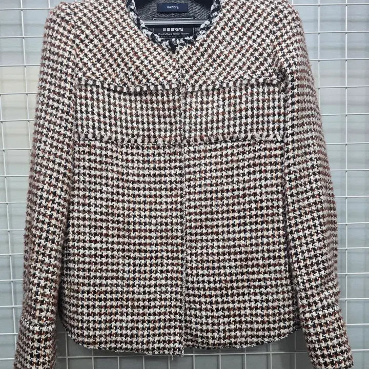 [BUNJANG] Hazzys Alpaca Blend Tweed Jacket / 헤지스 모 알파카 트위드 자켓