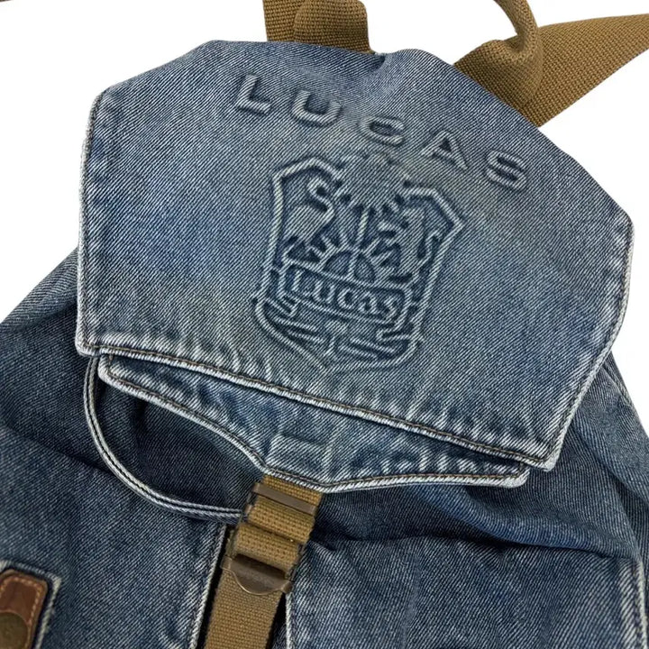 [BUNJANG] Lucas Denim Backpack / 루카스 데님 백팩