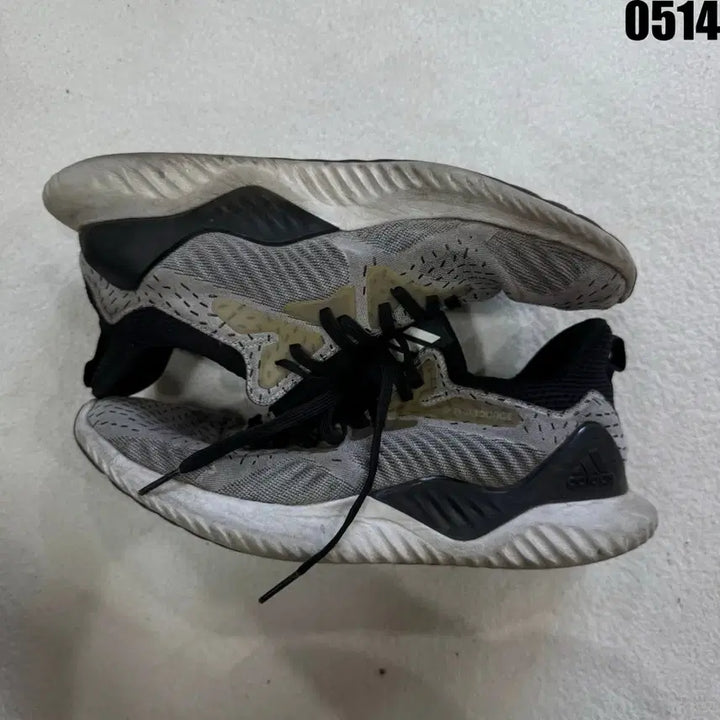 [BUNJANG] Adidas Alphabounce Grey Running Shoes Size 265 / 아디다스 알파바운스 운동화 회색 265