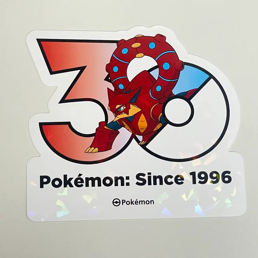 [BUNJANG] Pokemon 30th Anniversary Sticker Ball Volcanion Evolution Set / 포켓몬 30주년 스티커 볼케니온 진화 세트
