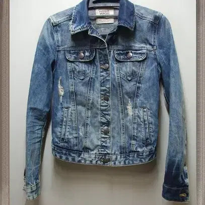 [BUNJANG] ZARA TRF Vintage Washed Denim Jacket S / ZARA TRF 자라 빈티지 워싱청자켓 S 55