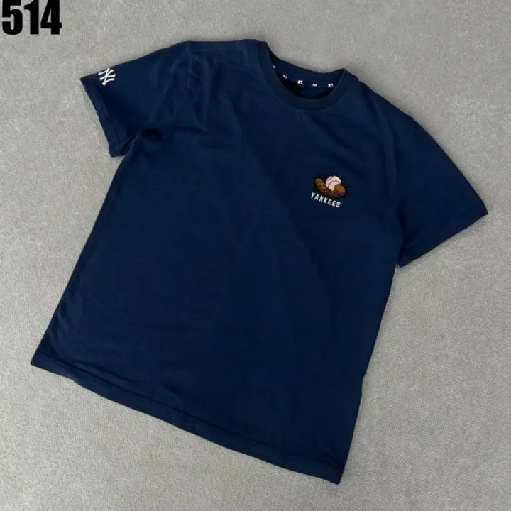 [BUNJANG] New Era MLB New York Yankees Navy T-Shirt / MLB 뉴욕 양키스 네이비 반팔 티셔츠